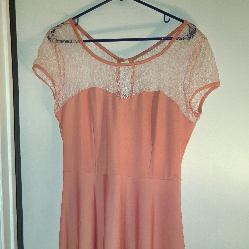 Pink dress size 12